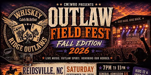 Outlaw Field Fest: Fall Edition 2026 \u00d7 Wounded Warrior Project\u00ae