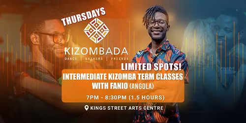 4 Week Intermediate Kizomba Class with Fanio - 1st of 2 Series!
