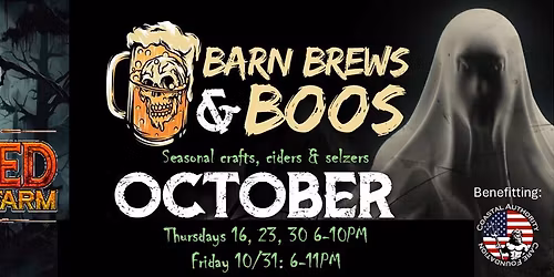 Barn Brews & Boos at Haunted Hunt Club Farms