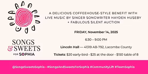 Songs and Sweets for Sophia