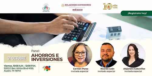 Panel: Ahorros e Inversiones