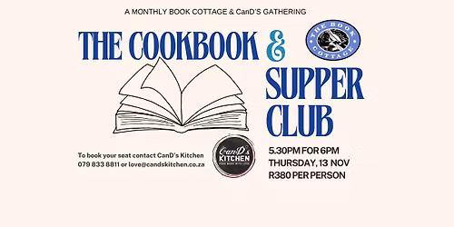The Cookbook & Supper Club - November 2025