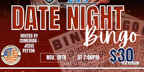 Date Night Bingo