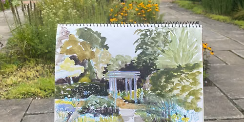 Drawing and Painting in the Garden