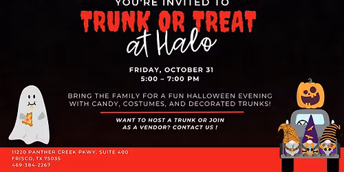 Trunk or Treat at Halo