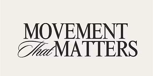 Movement That Matters - UK Pilates Fundraiser