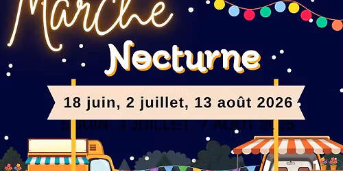 March\u00e9 nocturne \u00e0 Saint-Di\u00e9-Des-Vosges. Sclap Art Cr\u00e9ations.