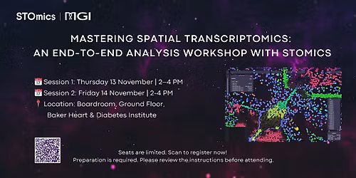 Mastering Spatial Transcriptomics: An End-to-End Analysis Workshop