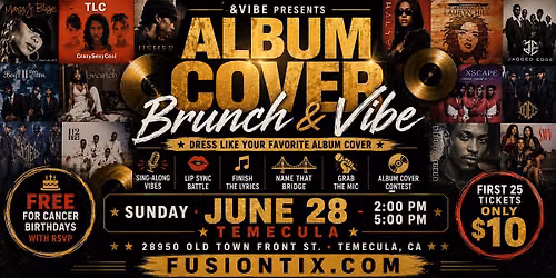 ALBUM COVER BRUNCH & VIBE | TEMECULA