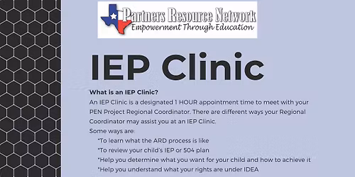IEP Clinic - Lubbock
