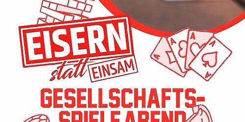 Eisern statt Einsam Gesellschaftspiele Abend