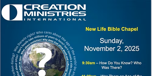 Creation Ministries Sunday