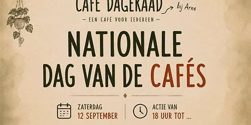 \ud83c\udf7b Nationale Caf\u00e9dag in Drongen