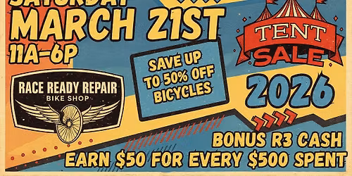 R3 \ud83c\udfaaTENT SALE\ud83c\udfaa