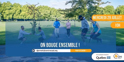 On bouge ensemble