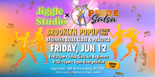 Brooklyn Pride Weekend Salsa Popup: Beginner Salsa class + Practica