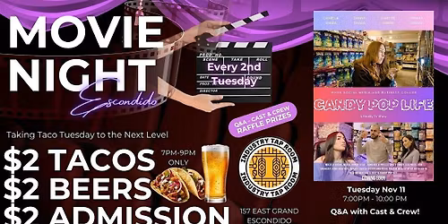 Movie Night Escondido: Candy Pop Life
