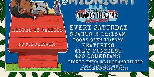THE SMOKERS & JOKERS COMEDY SHOW @ MIDNIGHT