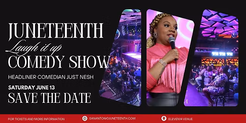 Juneteenth Laugh It Up Comedy Show