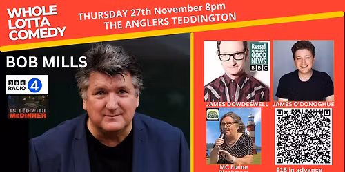 Whole Lotta Comedy at The Anglers