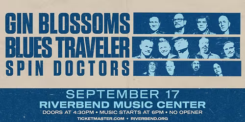 Gin Blossoms and Blues Traveler with Spin Doctors
