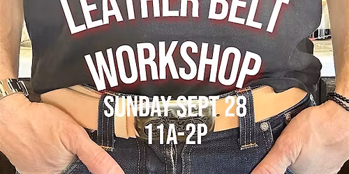 Leather Belt Workshop