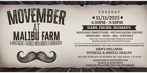 Movember at Malibu