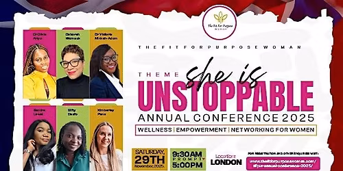 THE FIT FOR PURPOSE WOMAN CONFERENCE 2025