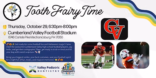 Tooth Fairy Time with CV Football Team