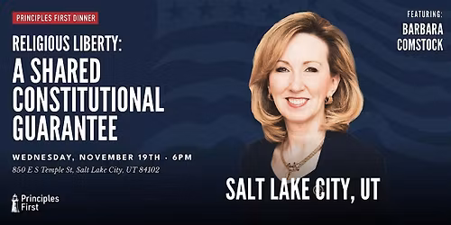 Principles First in Salt Lake City