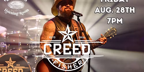 Creed Fisher at Bird's Nest Listening Room - Dunn NC