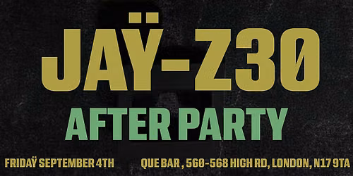 Jay-Z "Ja\u00ff-Z30" Tour After Party