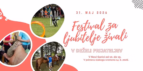 Festival za ljubitelje \u017eivali 2026