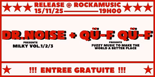 DR.NOISE + Q\u00dc-F Q\u00dc-F : RELEASE @ ROCKAMUSIC