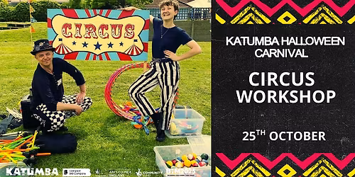 Katumba Halloween Carnival-CIRCUS WORKSHOP