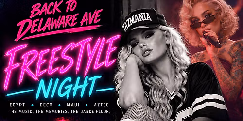 Freestyle Club Night at MOSHULU with Live Performance by Stefanie Bennett