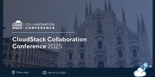 CloudStack Collaboration Conference 2025