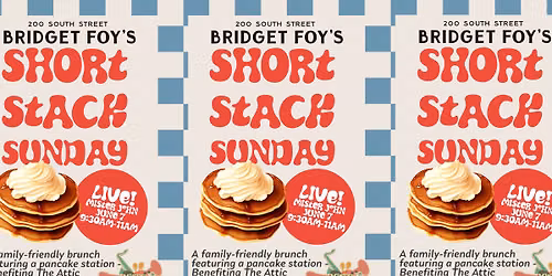 Short Stack Sunday Family-friendly Pride Brunch