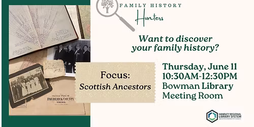 Family History Hunters: Scottish Ancestors