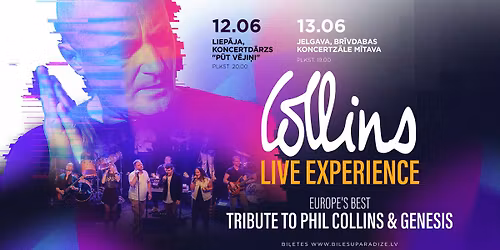  Collins Live Experience - Europe\u2019s best tribute to Phil Collins & Genesis