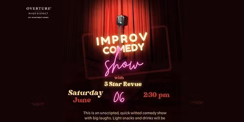 Improv Comedy Show starring 5 Star Revue