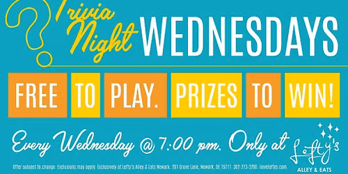 Trivia Wednesdays
