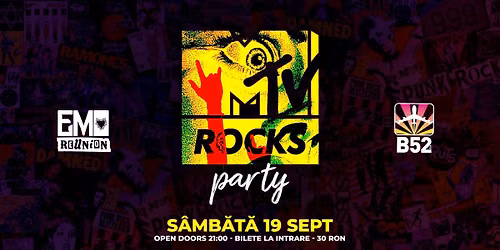 MTV Rocks Party by Emo Reunion @ B52 The Club