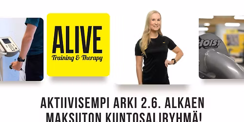 Aktiivisempi Arki maksuton kuntosaliryhm\u00e4