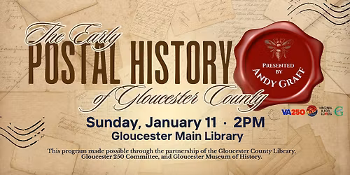 The Early Postal History of Gloucester County