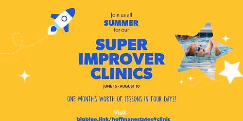 Summer Super Improver Swim Clinics
