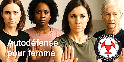 Autod\u00e9fense pour Femmes_Dimanche  30 Nov. 2025_Inscriptions 14 \u00e0 17 ans