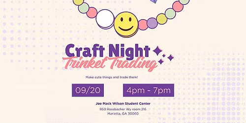 Craft Night: Trinket Trading