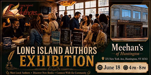 Long Island Authors Exhibition at Meehan's of Huntington