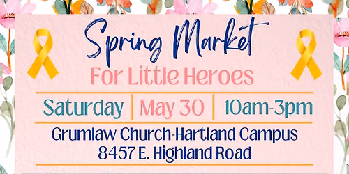 Spring Market for Little Heroes